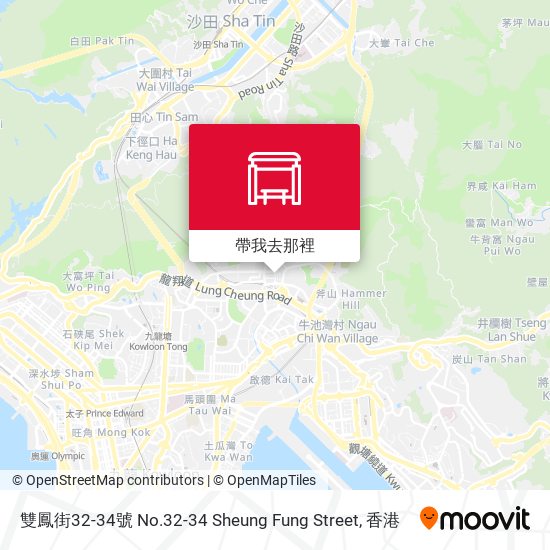 雙鳳街32-34號 No.32-34 Sheung Fung Street地圖