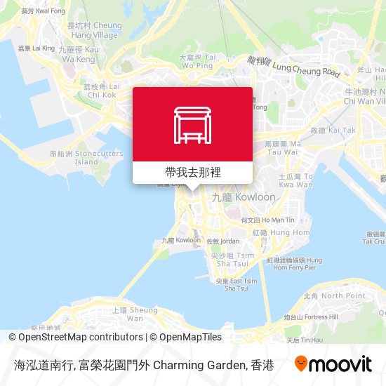 海泓道南行富榮花園門外 Charming Garden地圖