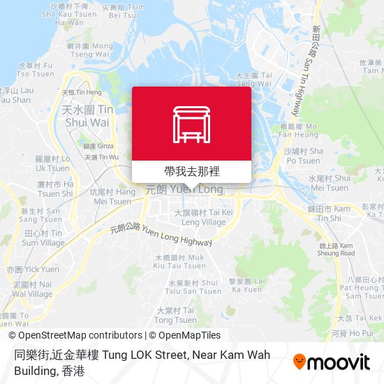 同樂街,近金華樓 Tung LOK Street, Near Kam Wah Building地圖