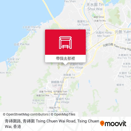 青磚圍路, 青磚圍 Tsing Chuen Wai Road, Tsing Chuen Wai地圖
