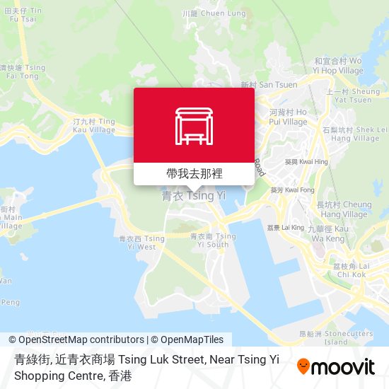 青綠街, 近青衣商場 Tsing Luk Street, Near Tsing Yi Shopping Centre地圖