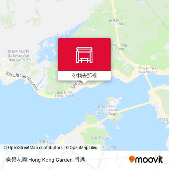 豪景花園 Hong Kong Garden地圖