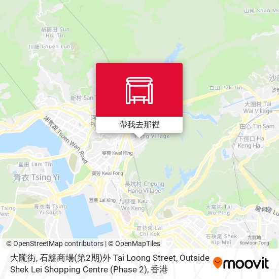 大隴街, 石籬商場(第2期)外 Tai Loong Street, Outside Shek Lei Shopping Centre (Phase 2)地圖