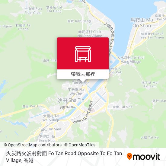 火炭路火炭村對面 Fo Tan Road Opposite To Fo Tan Village地圖