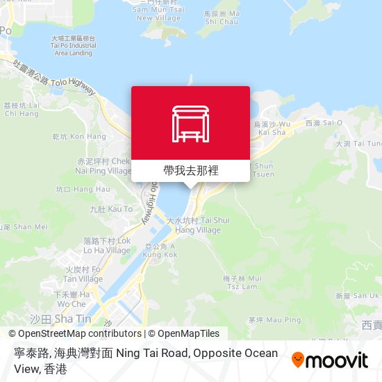 寧泰路, 海典灣對面 Ning Tai Road, Opposite Ocean View地圖