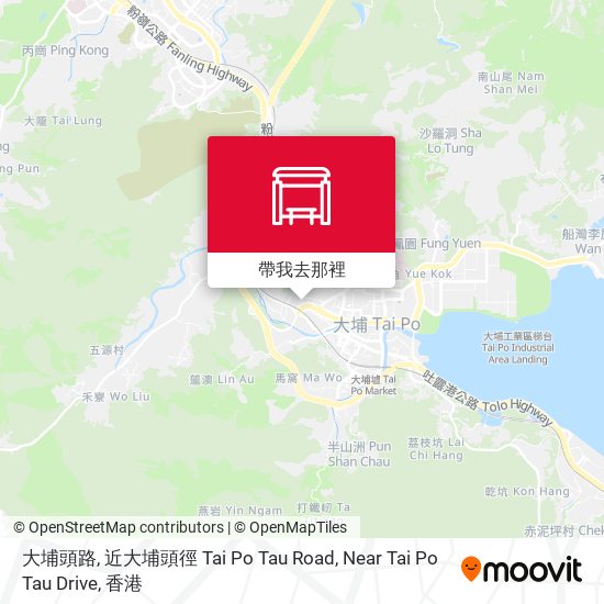 大埔頭路, 近大埔頭徑 Tai Po Tau Road, Near Tai Po Tau Drive地圖