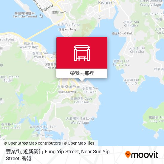豐業街, 近新業街 Fung Yip Street, Near Sun Yip Street地圖