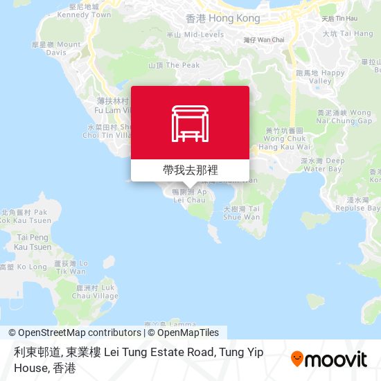 利東邨道, 東業樓 Lei Tung Estate Road, Tung Yip House地圖