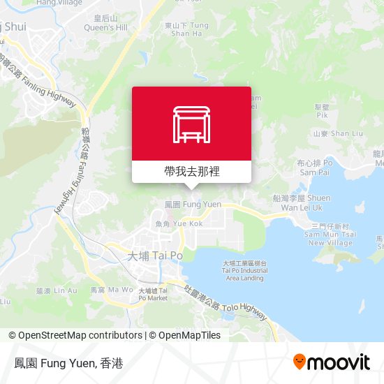 鳳園 Fung Yuen地圖