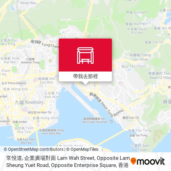 常悅道, 企業廣場對面 Lam Wah Street, Opposite Lam Sheung Yuet Road, Opposite Enterprise Square地圖