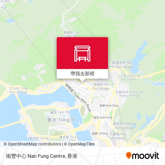 南豐中心 Nan Fung Centre地圖