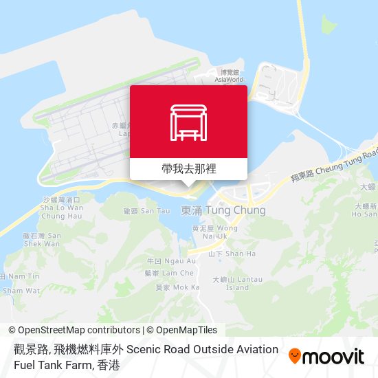 觀景路, 飛機燃料庫外 Scenic Road Outside Aviation Fuel Tank Farm地圖
