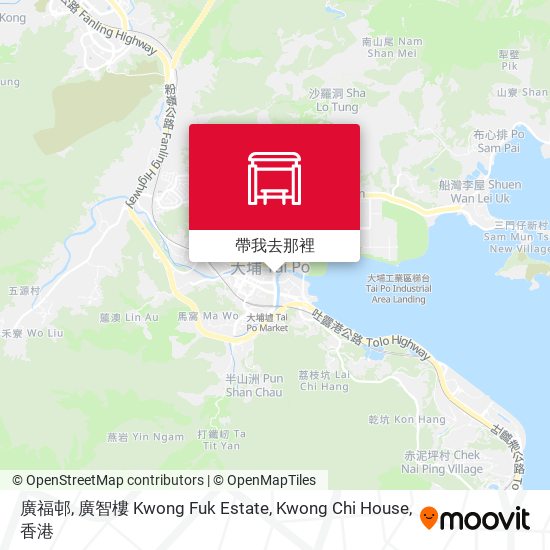 廣福邨, 廣智樓 Kwong Fuk Estate, Kwong Chi House地圖