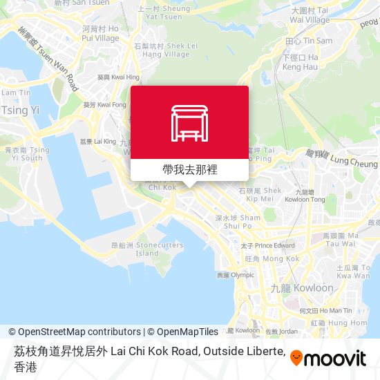 荔枝角道昇悅居外 Lai Chi Kok Road, Outside  Liberte地圖