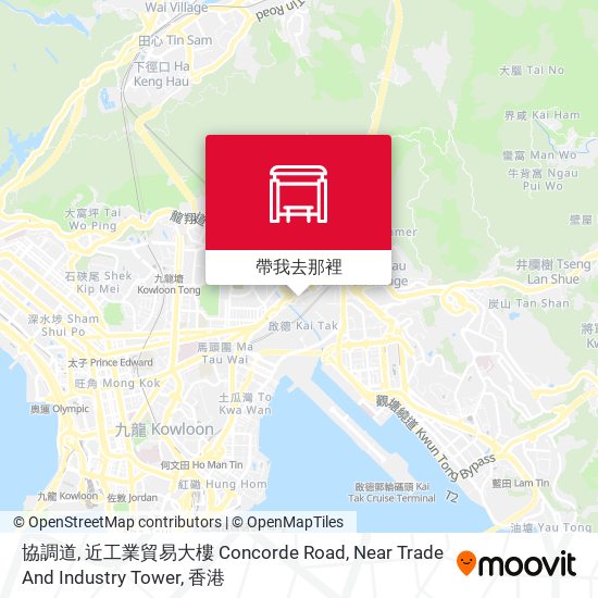 協調道, 近工業貿易大樓 Concorde Road, Near Trade And Industry Tower地圖