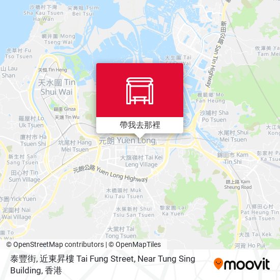 泰豐街, 近東昇樓 Tai Fung Street, Near Tung Sing Building地圖