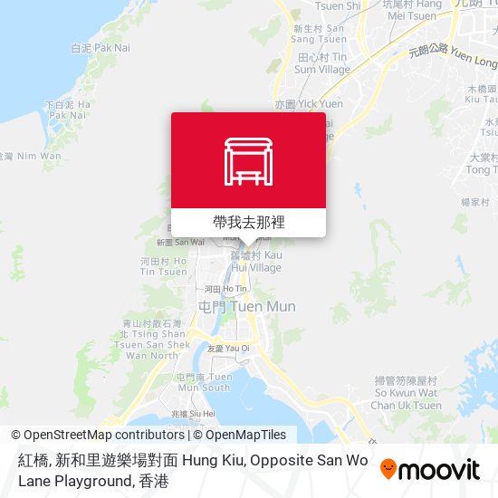 紅橋, 新和里遊樂場對面 Hung Kiu, Opposite San Wo Lane Playground地圖