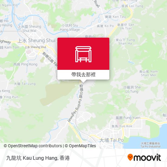 九龍坑 Kau Lung Hang地圖