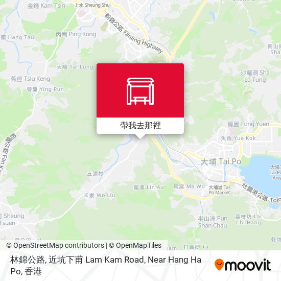 林錦公路, 近坑下甫 Lam Kam Road, Near Hang Ha Po地圖
