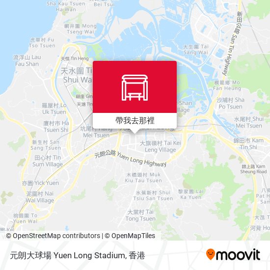 元朗大球場 Yuen Long Stadium地圖