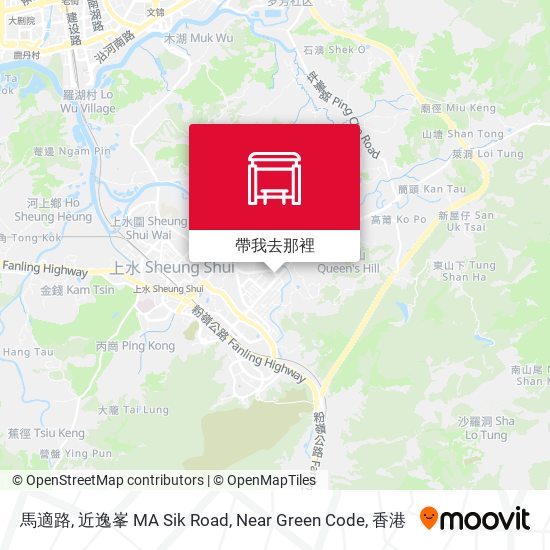 馬適路, 近逸峯 MA Sik Road, Near Green Code地圖