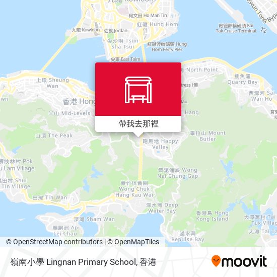嶺南小學 Lingnan Primary School地圖