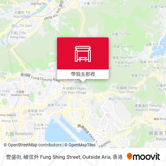 豐盛街, 峻弦外 Fung Shing Street, Outside Aria地圖