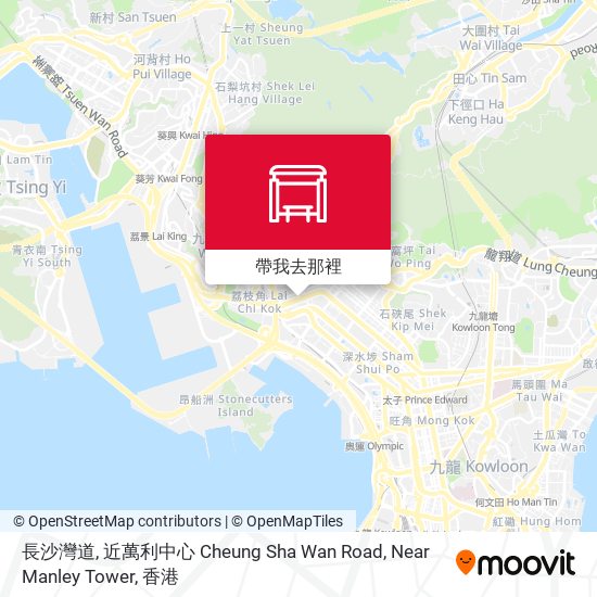 長沙灣道, 近萬利中心 Cheung Sha Wan Road, Near Manley Tower地圖