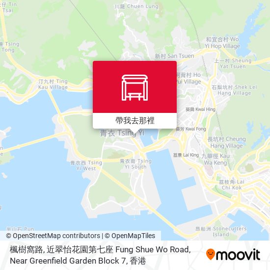 楓樹窩路, 近翠怡花園第七座 Fung Shue Wo Road, Near Greenfield Garden Block 7地圖