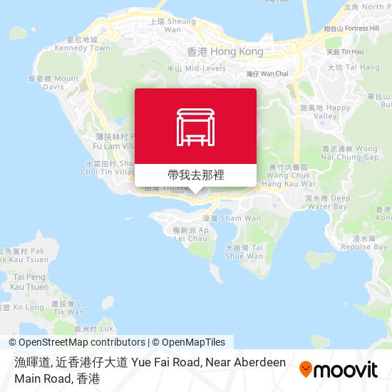 漁暉道, 近香港仔大道 Yue Fai Road, Near Aberdeen Main Road地圖