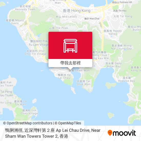 鴨脷洲徑, 近深灣軒第２座 Ap Lei Chau Drive, Near Sham Wan Towers Tower 2地圖