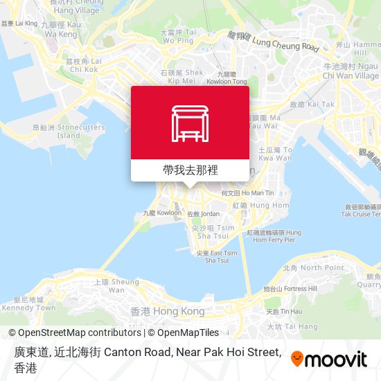 廣東道,近北海街 Canton Road, Near Pak Hoi Street地圖