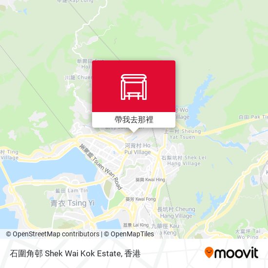 石圍角邨 Shek Wai Kok Estate地圖
