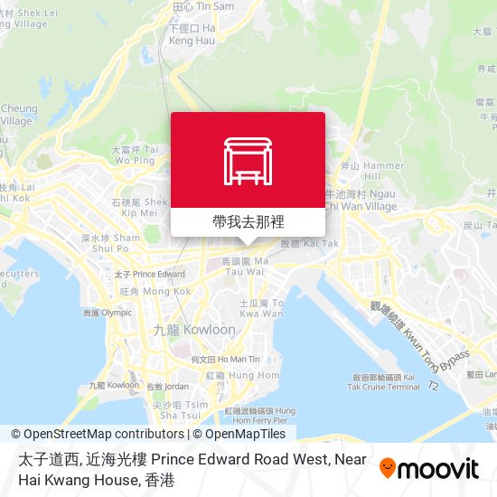 太子道西, 近海光樓 Prince Edward Road West, Near Hai Kwang House地圖