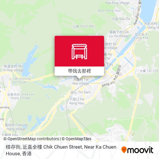 積存街, 近嘉全樓 Chik Chuen Street, Near Ka Chuen House地圖