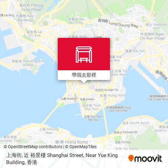 上海街, 近 裕景樓 Shanghai Street, Near Yue King Building地圖