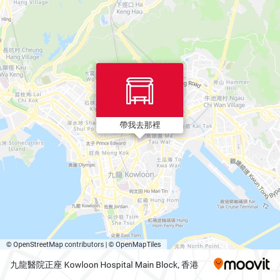 九龍醫院正座 Kowloon Hospital Main Block地圖