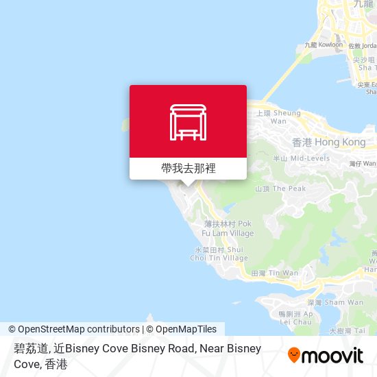 碧荔道, 近Bisney Cove Bisney Road, Near Bisney Cove地圖