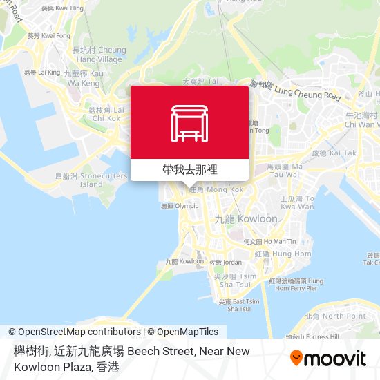 櫸樹街, 近新九龍廣場 Beech Street, Near New Kowloon Plaza地圖