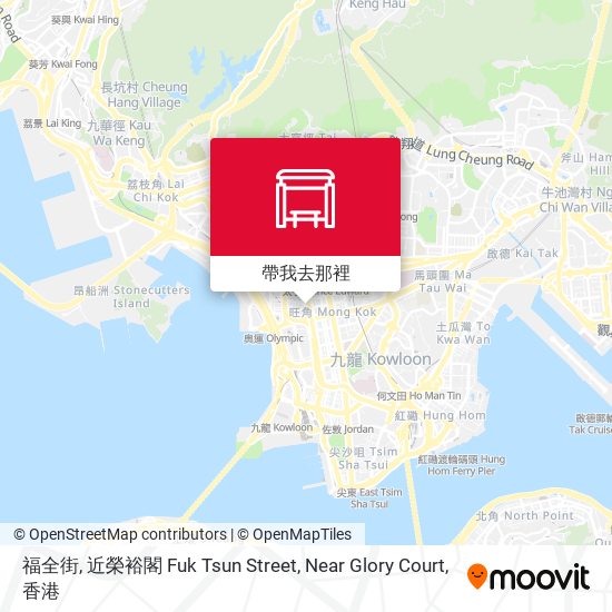 福全街, 近榮裕閣 Fuk Tsun Street, Near Glory Court地圖