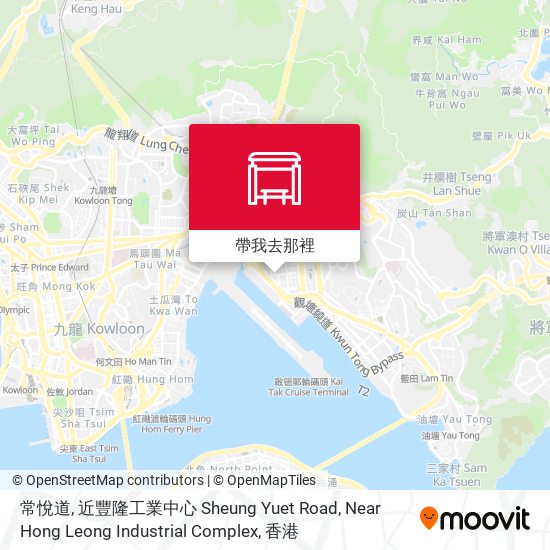 常悅道, 近豐隆工業中心 Sheung Yuet Road, Near Hong Leong Industrial Complex地圖