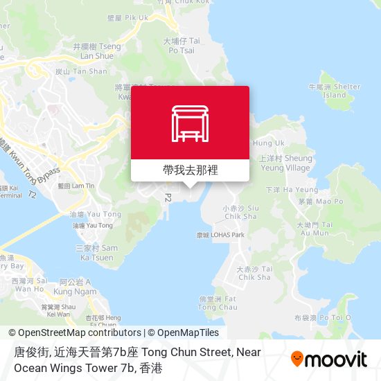 唐俊街, 近海天晉第7b座 Tong Chun Street, Near Ocean Wings Tower 7b地圖