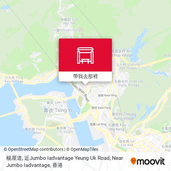 楊屋道, 近Jumbo Iadvantage Yeung Uk Road, Near Jumbo Iadvantage地圖