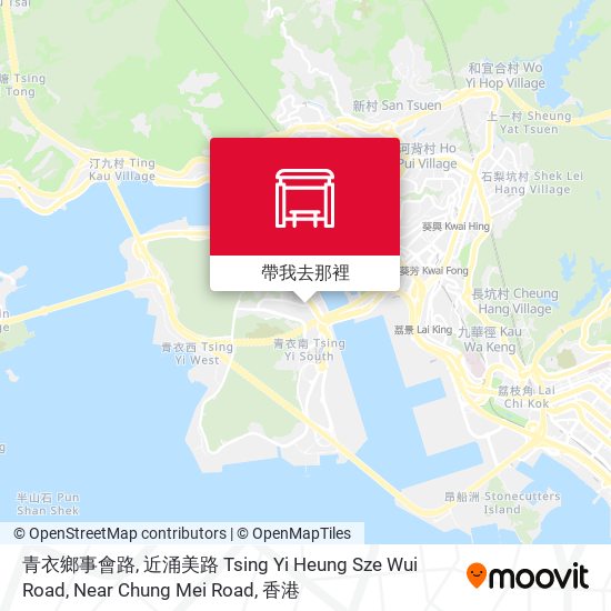 青衣鄉事會路, 近涌美路 Tsing Yi Heung Sze Wui Road, Near Chung Mei Road地圖