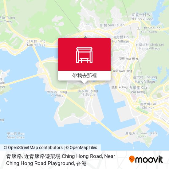 青康路, 近青康路遊樂場 Ching Hong Road, Near Ching Hong Road Playground地圖