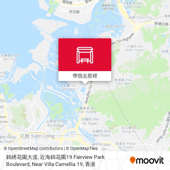 錦綉花園大道, 近海錦花園19 Fairview Park Boulevard, Near Villa Camellia 19地圖