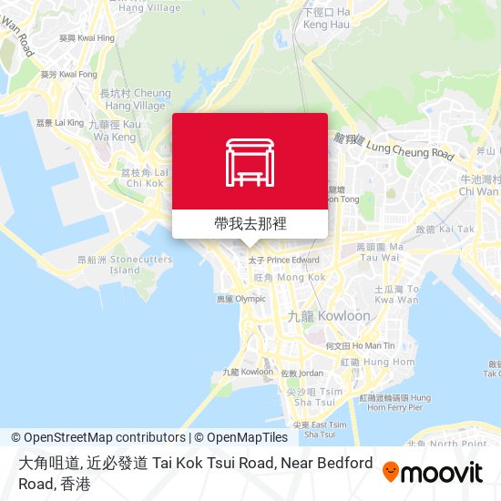 大角咀道, 近必發道 Tai Kok Tsui Road, Near Bedford Road地圖