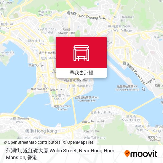 蕪湖街, 近紅磡大廈 Wuhu Street, Near Hung Hum Mansion地圖