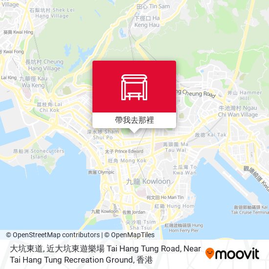 大坑東道, 近大坑東遊樂場 Tai Hang Tung Road, Near Tai Hang Tung Recreation Ground地圖