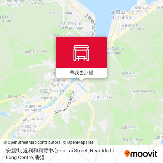 安麗街, 近利和利豐中心 on Lai Street, Near Ids Li Fung Centre地圖
